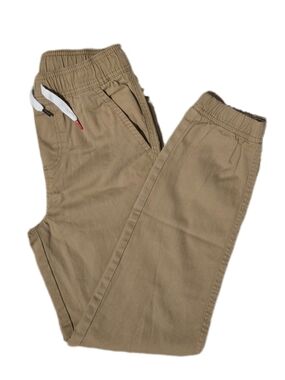 Tommy Hilfiger Boy's Khaki Elastic Waist Jogger Pants
